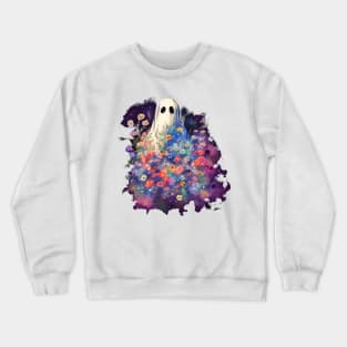 Spooky Ghost Crewneck Sweatshirt